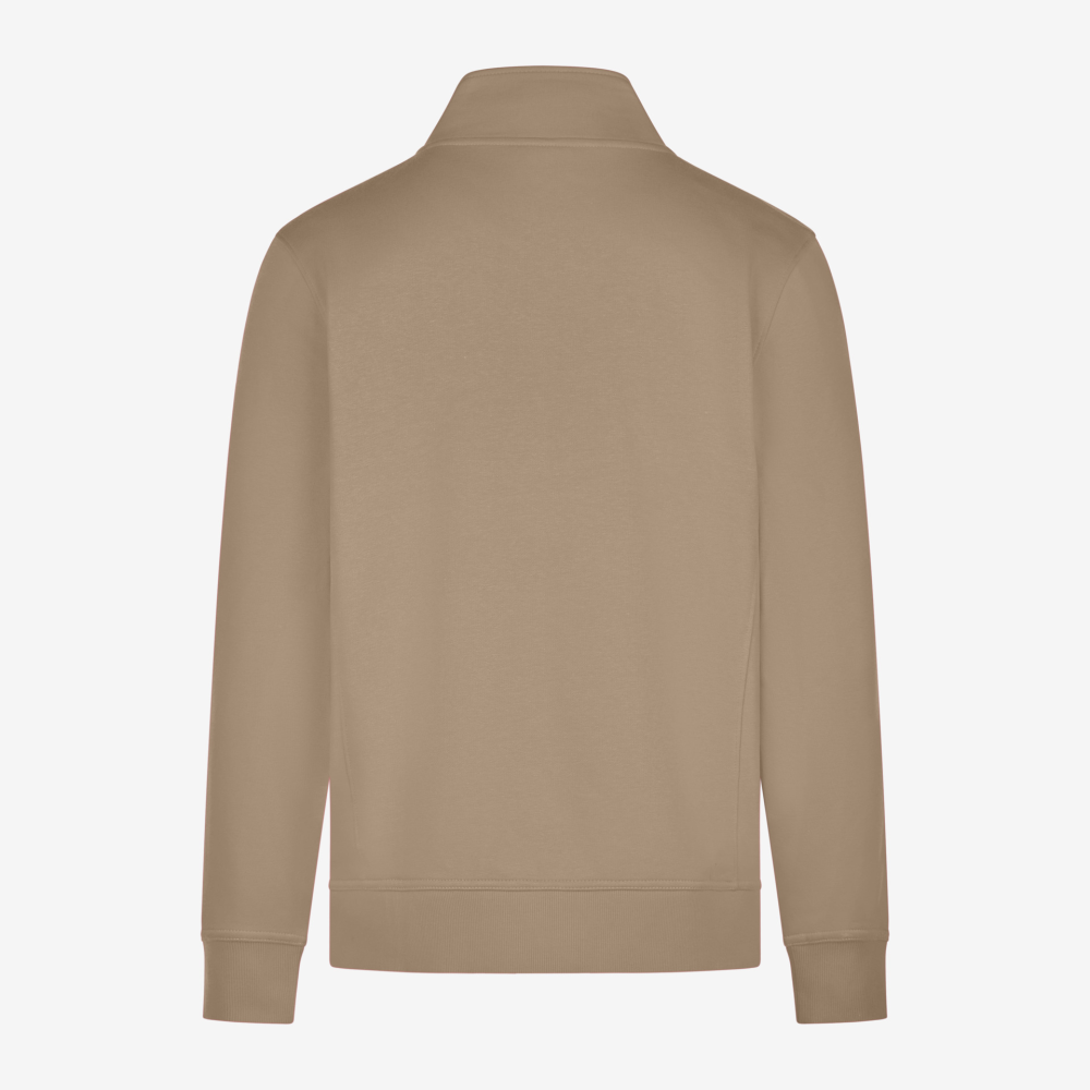 FHB EUGEN Sweat-Jacke unisex beige L