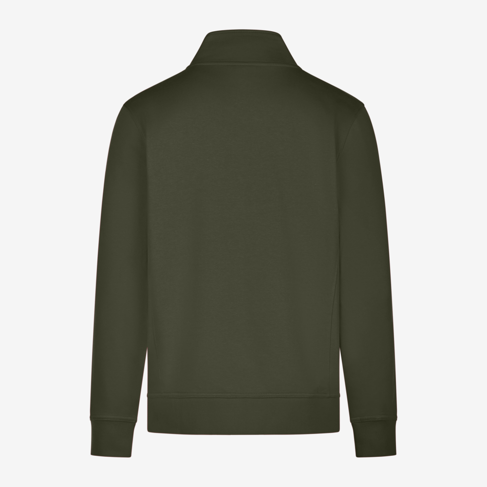 FHB EUGEN Sweat-Jacke unisex oliv S