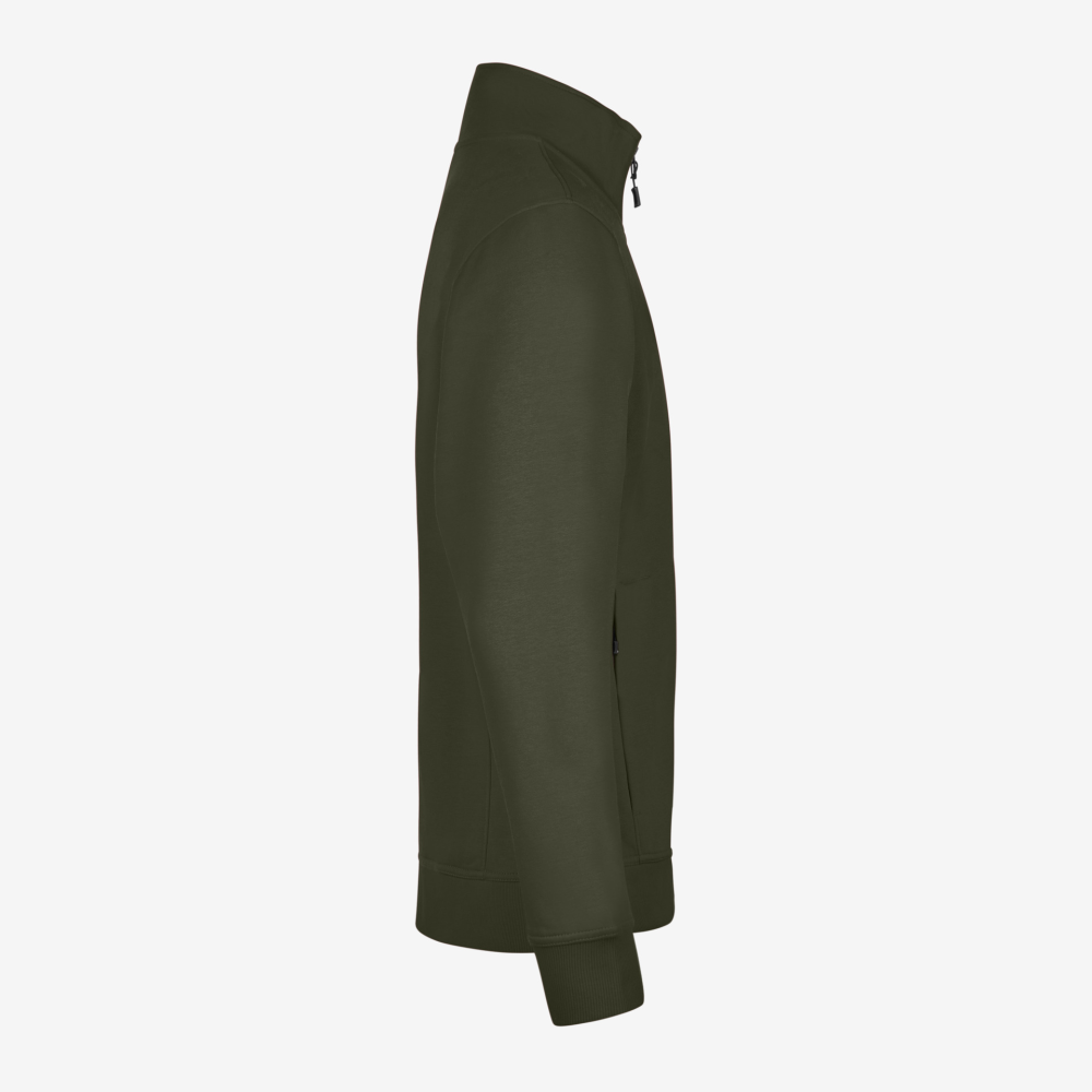 FHB EUGEN Sweat-Jacke unisex oliv S