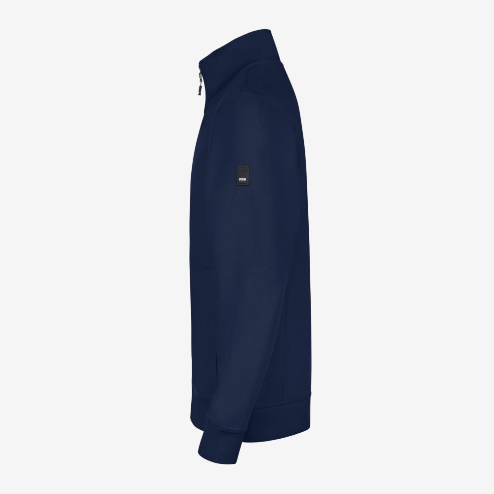 FHB EUGEN Sweat-Jacke unisex marine S