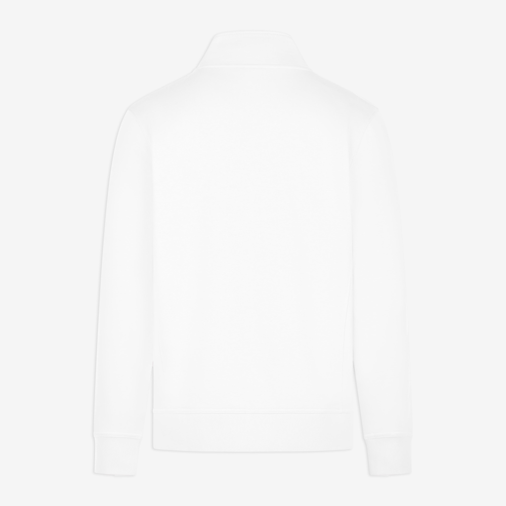 FHB EUGEN Sweat-Jacke unisex weiß XL