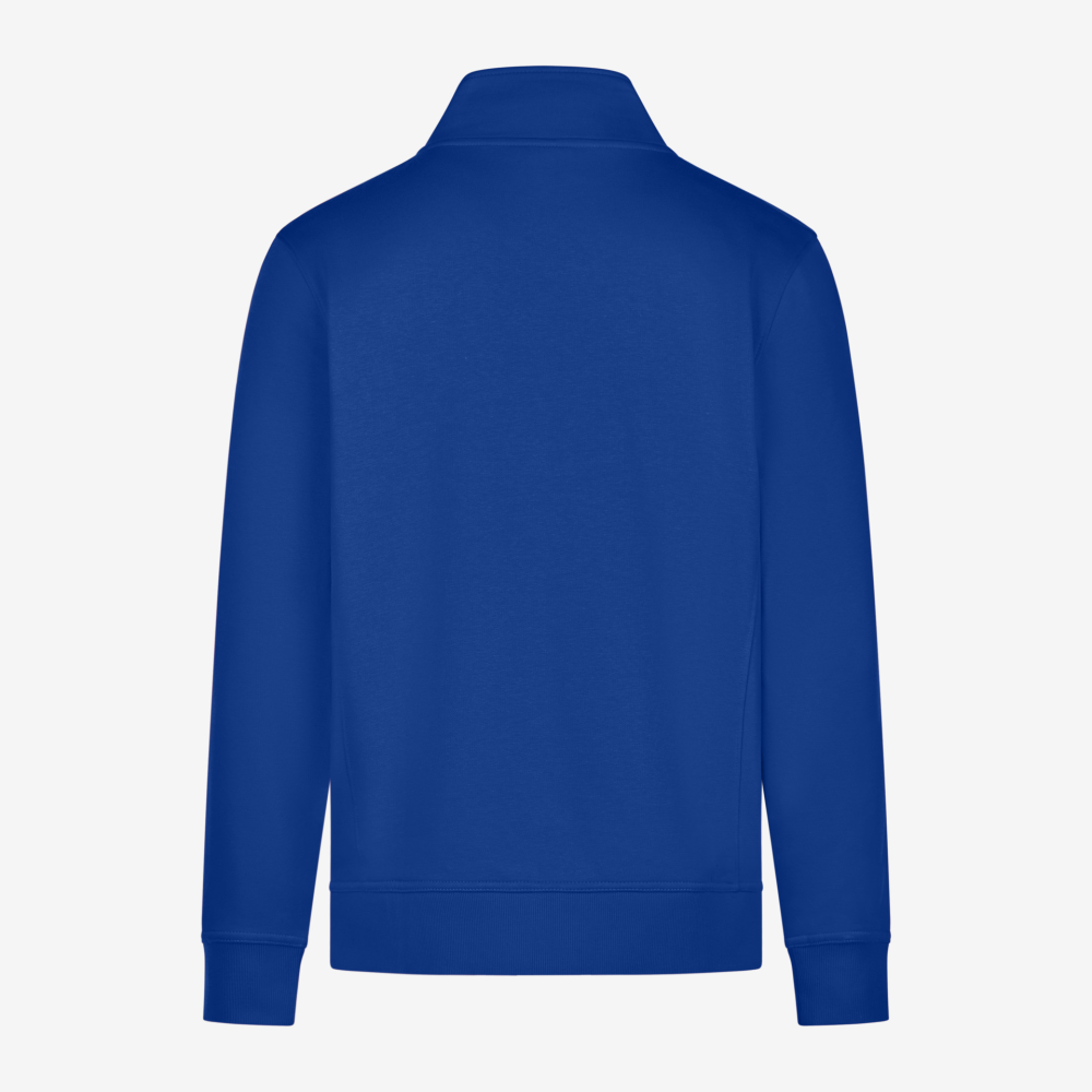 FHB EUGEN Sweat-Jacke unisex royalblau L
