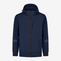 FHB FALKO Softshell-Jacke leicht und elastisch marine 2XL