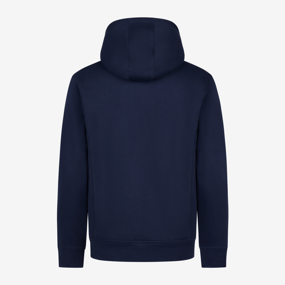 FHB HAJO Hoodie-Jacke mit Webpelz unisex marine 5XL
