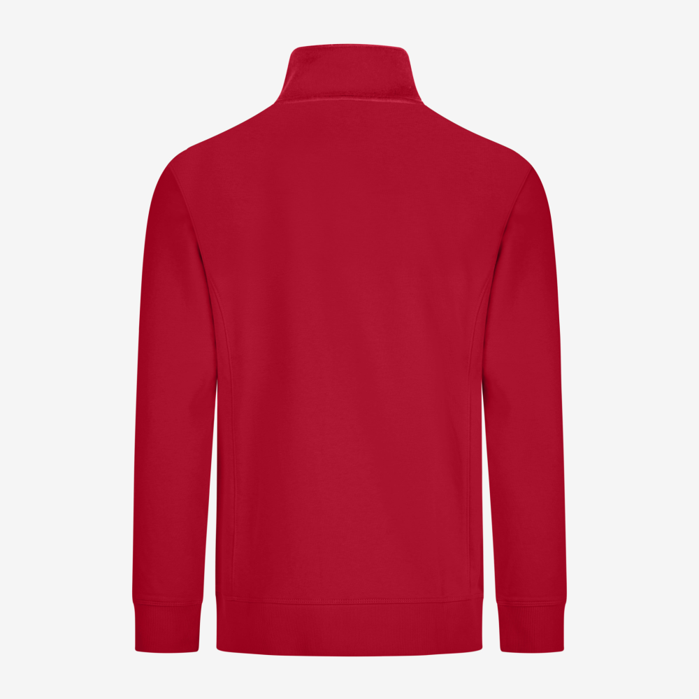 FHB KALLE Zip-Sweatshirt unisex rot 2XL
