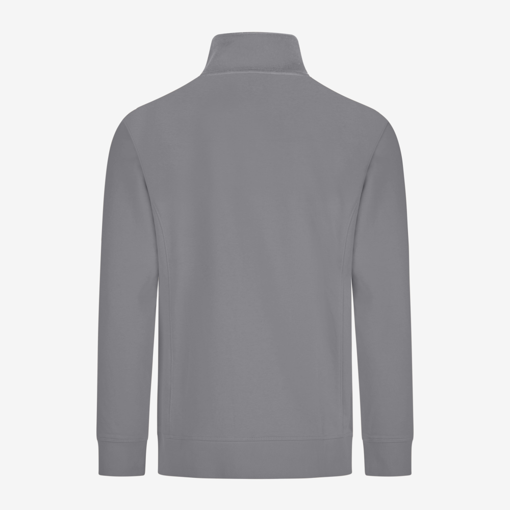 FHB KALLE Zip-Sweatshirt unisex grau 5XL