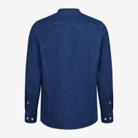 FHB ALFRED Jeanshemd elastisch indigoblau L