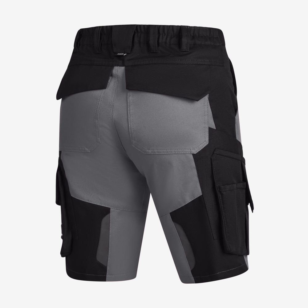 FHB ANNI Bermuda Damen grau-schwarz 34
