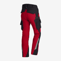 FHB ANNETTE Arbeitshose Damen rot-schwarz 40