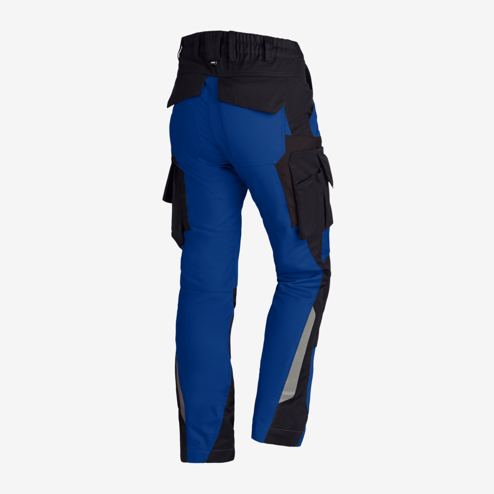 FHB ANNETTE Arbeitshose Damen royalblau-schwarz 36