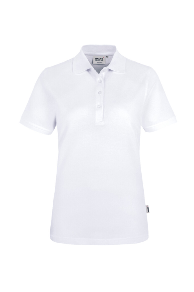 HAKRO Damen Poloshirt Classic, weiss
