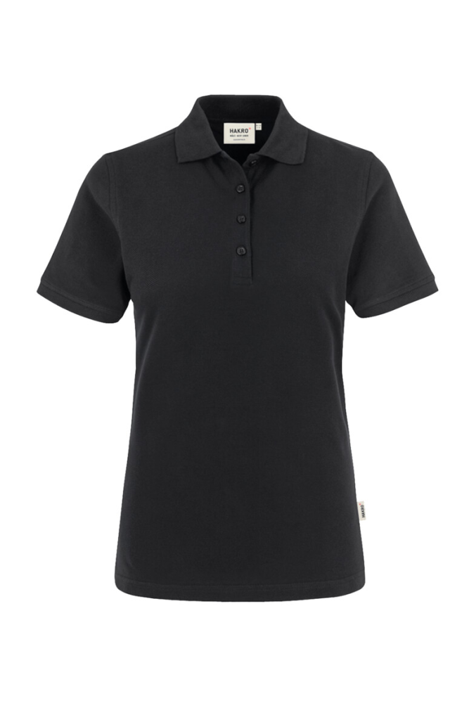 HAKRO Damen Poloshirt Classic, schwarz