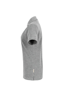 HAKRO Damen Poloshirt Classic, grau meliert