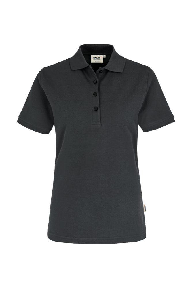 HAKRO Damen Poloshirt Classic, karbongrau