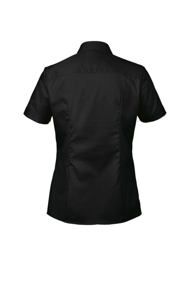 HAKRO 1/2-Arm Bluse Business, schwarz