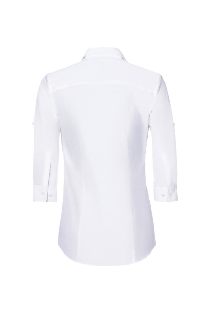 HAKRO 3/4-Arm-Vario Bluse MIKRALINAR®, weiss