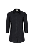 HAKRO 3/4-Arm-Vario Bluse MIKRALINAR®, schwarz