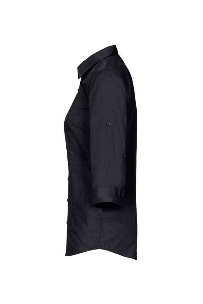 HAKRO 3/4-Arm-Vario Bluse MIKRALINAR®, schwarz