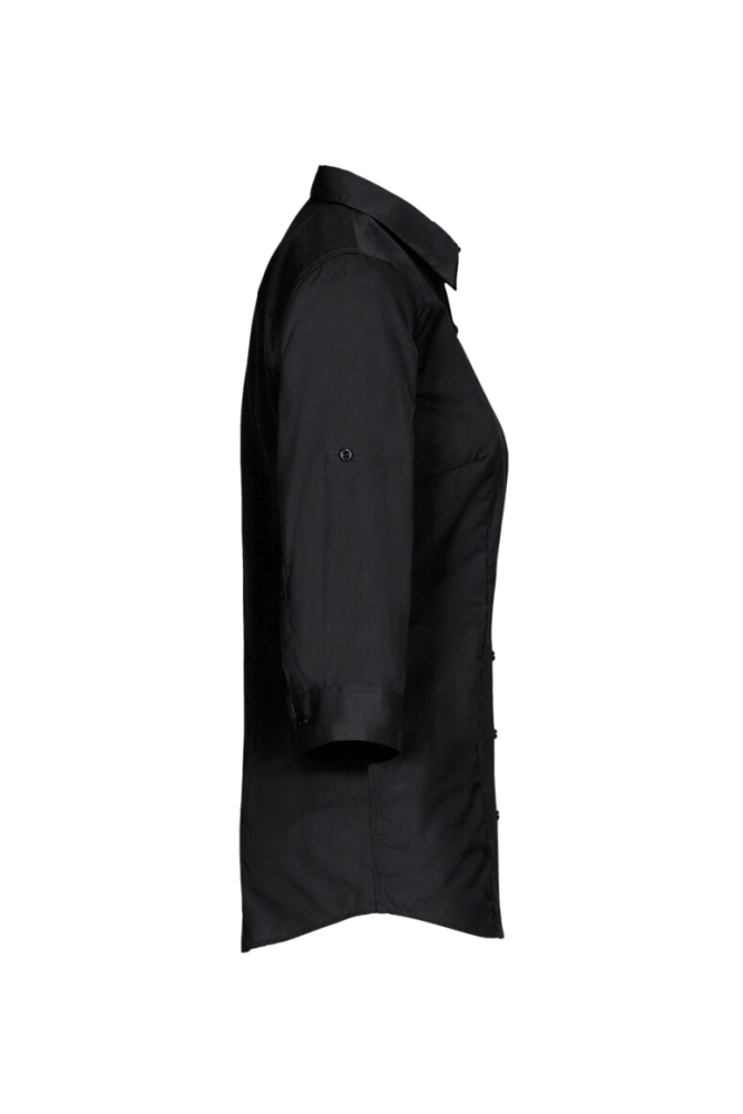 HAKRO 3/4-Arm-Vario Bluse MIKRALINAR®, schwarz