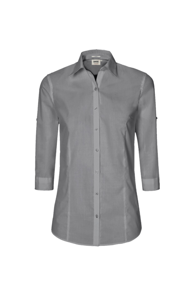 HAKRO 3/4-Arm-Vario Bluse MIKRALINAR®, titan