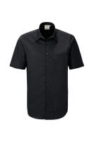 HAKRO 1/2-Arm Hemd MIKRALINAR® Comfort, schwarz
