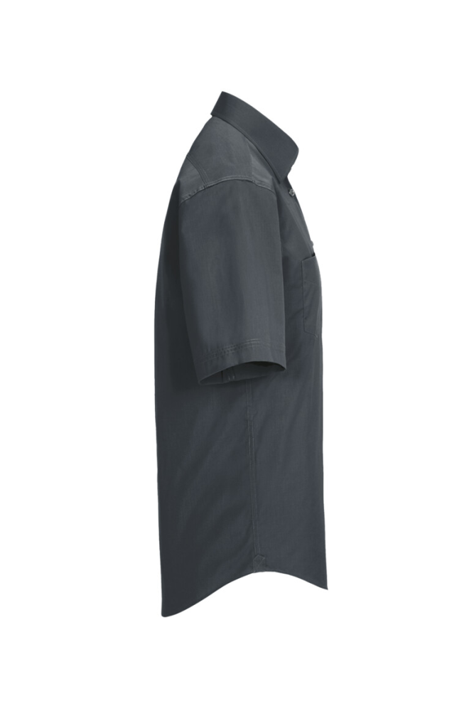 HAKRO 1/2-Arm Hemd MIKRALINAR® Comfort, anthrazit