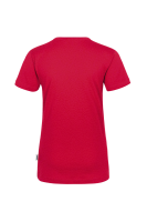 HAKRO Damen V-Shirt Classic, rot