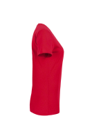 HAKRO Damen V-Shirt Classic, rot