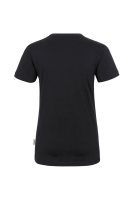 HAKRO Damen V-Shirt Classic, schwarz