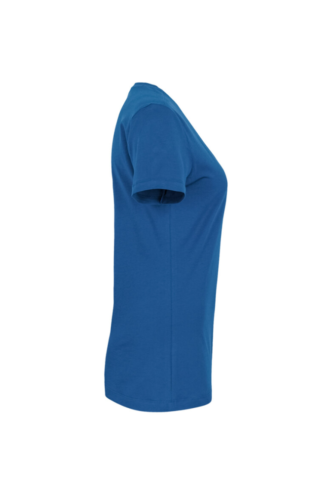 HAKRO Damen V-Shirt Classic, royalblau