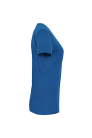 HAKRO Damen V-Shirt Classic, royalblau