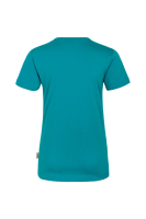 HAKRO Damen V-Shirt Classic, smaragd
