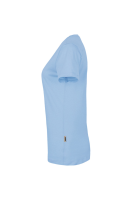 HAKRO Damen V-Shirt Classic, eisblau
