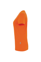 HAKRO Damen V-Shirt Classic, orange