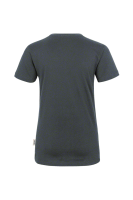 HAKRO Damen V-Shirt Classic, anthrazit