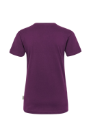 HAKRO Damen V-Shirt Classic, aubergine