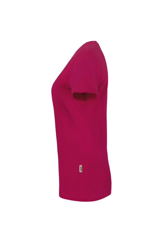 HAKRO Damen V-Shirt Classic, magenta