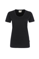 HAKRO Damen T-Shirt Classic, schwarz
