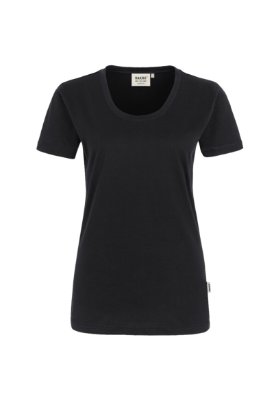 HAKRO Damen T-Shirt Classic, schwarz