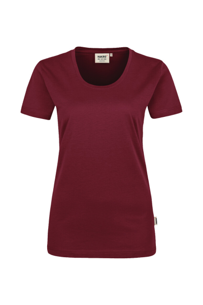 HAKRO Damen T-Shirt Classic, weinrot