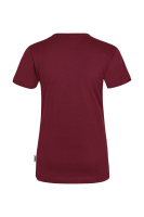 HAKRO Damen T-Shirt Classic, weinrot