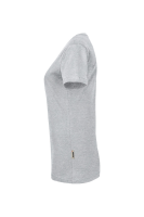 HAKRO Damen T-Shirt Classic, ash meliert