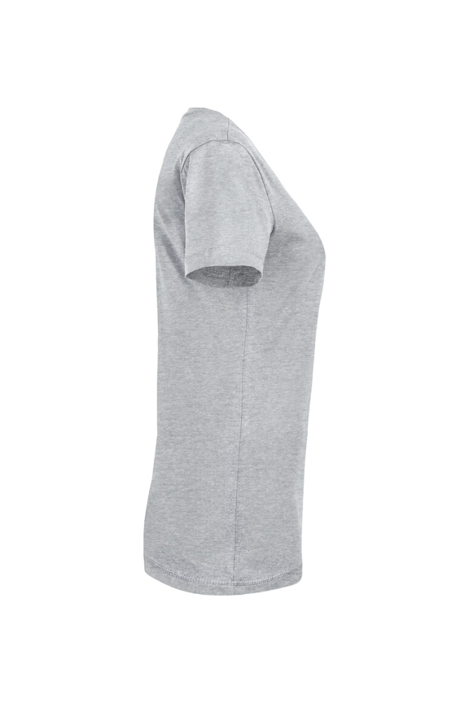 HAKRO Damen T-Shirt Classic, ash meliert