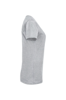 HAKRO Damen T-Shirt Classic, ash meliert