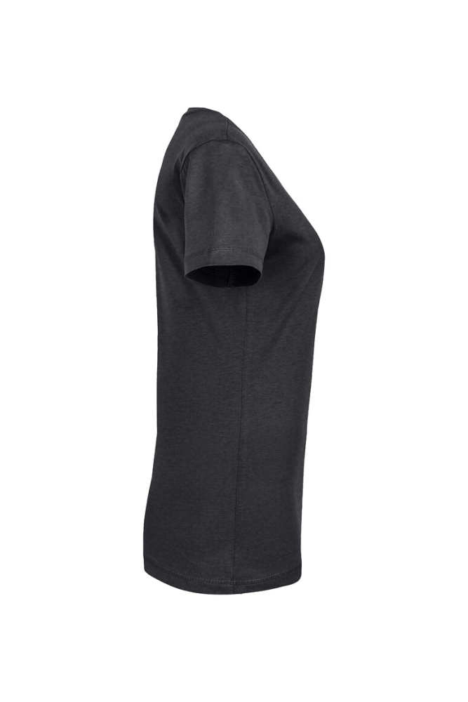 HAKRO Damen T-Shirt Classic, karbongrau