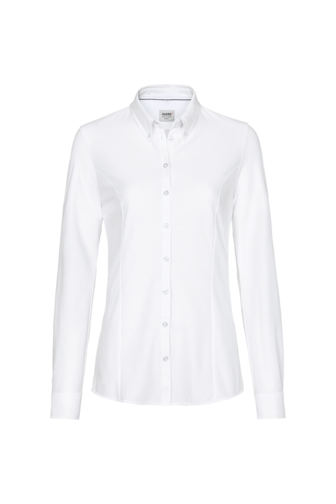 HAKRO Bluse Natural Stretch, weiss