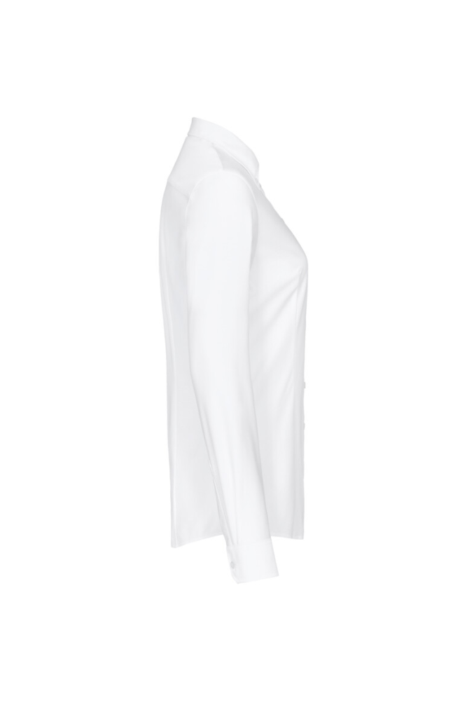 HAKRO Bluse Natural Stretch, weiss