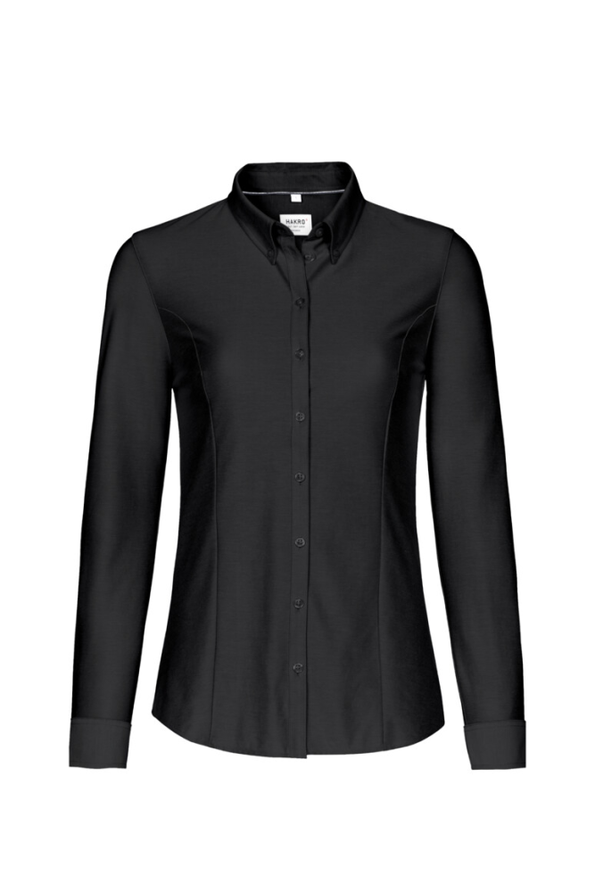HAKRO Bluse Natural Stretch, schwarz