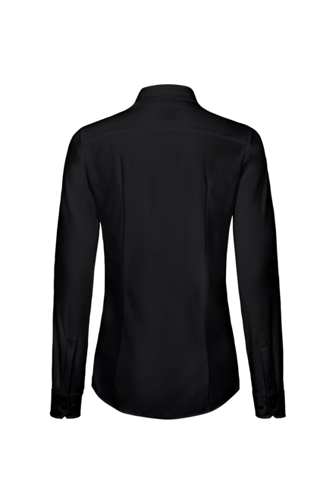 HAKRO Bluse Natural Stretch, schwarz