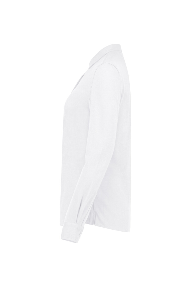 HAKRO COTTON TEC® Bluse, weiss